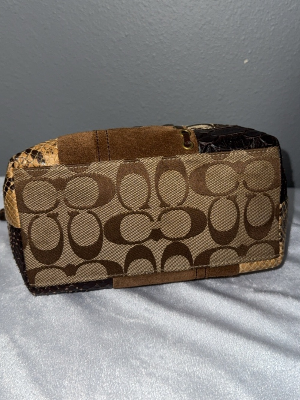 Coach patchwork pouch - Picture 3 of 5